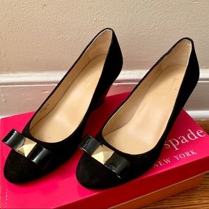 Kate Spade Suede Wedge Pumps